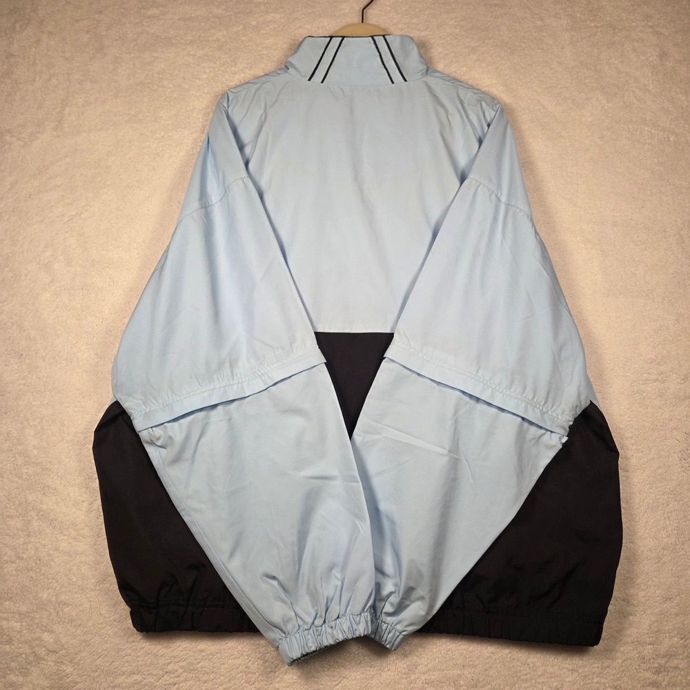 PGA TOUR PERFORMANCE Men's Light Blue Black 1/2 Zip Golf Jacket XL - Picture 3 of 8